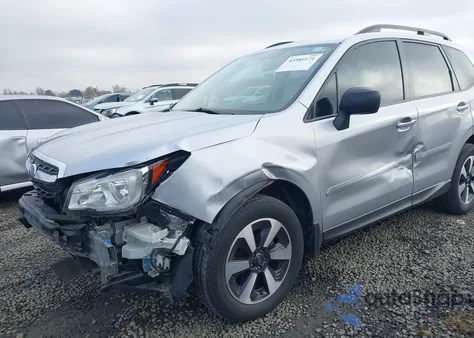 2017 Subaru Forester 2.5I z USA, uszkodzony, nr VIN JF2SJABC0HH803604